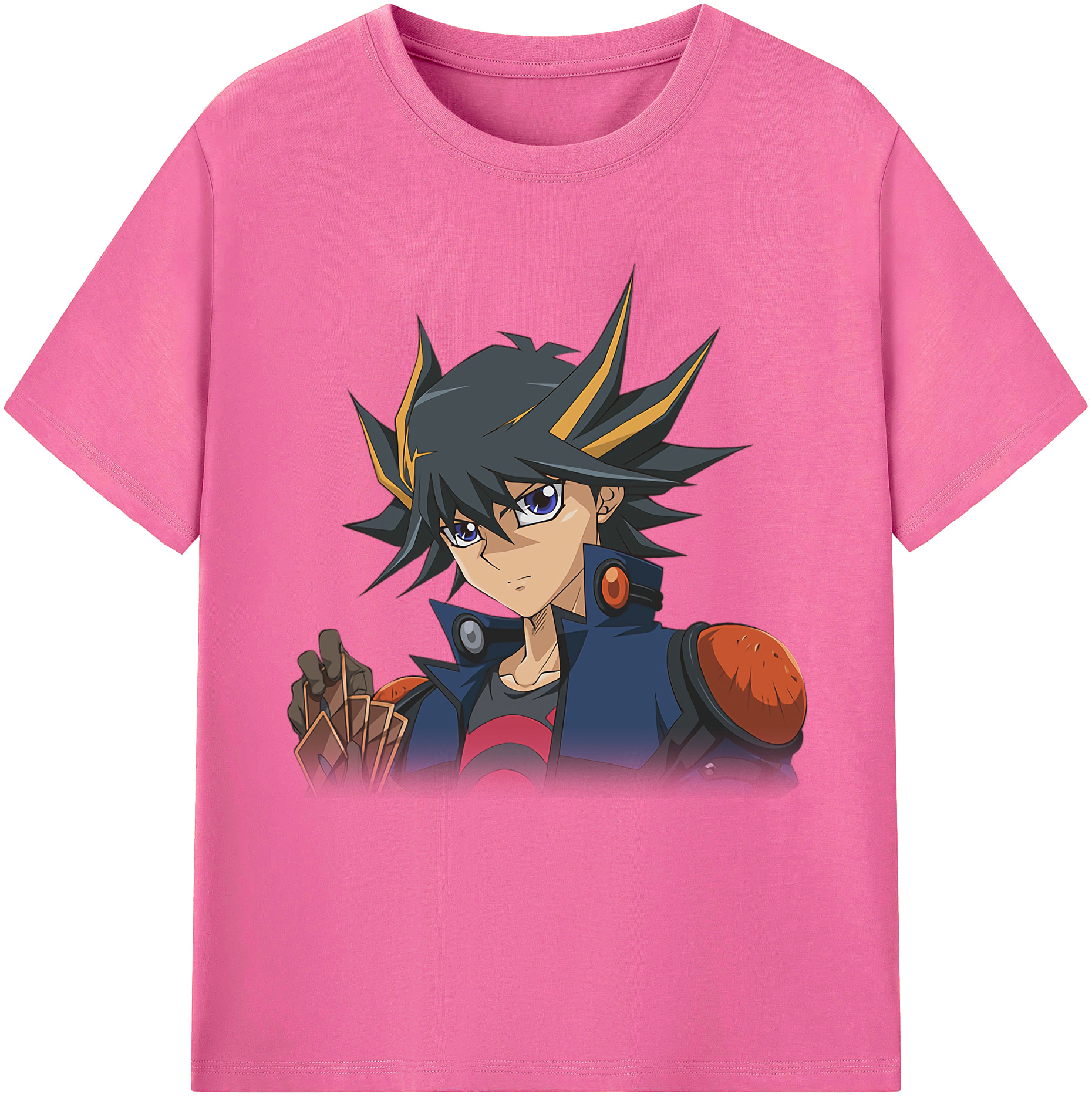 （画像用） 遊☆戯☆王 Yu-Gi-Oh! レディースカジュアルプリントTシャツ（綿100％）